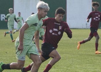 Los juveniles jugaron un amistoso ante Venezuela