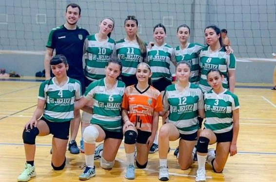 Voley: La sub14 femenina de Banfield se quedó con la Copa Ciudad de Puerto Rico